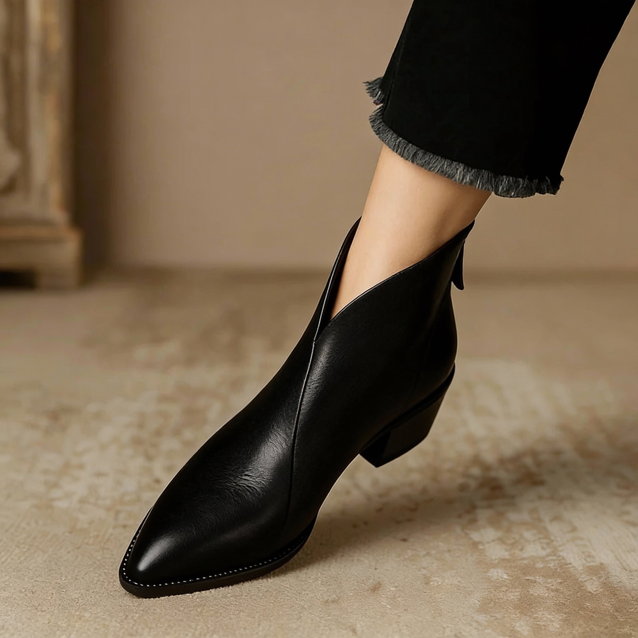 Anna - Lyxiga fotkängor