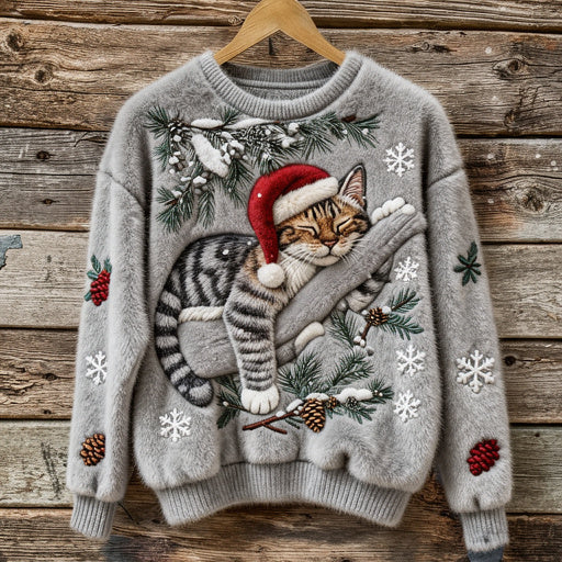 Winterdröm Katten Jultröja