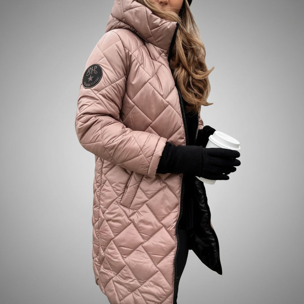 Liora™| Elegant jacka med huva