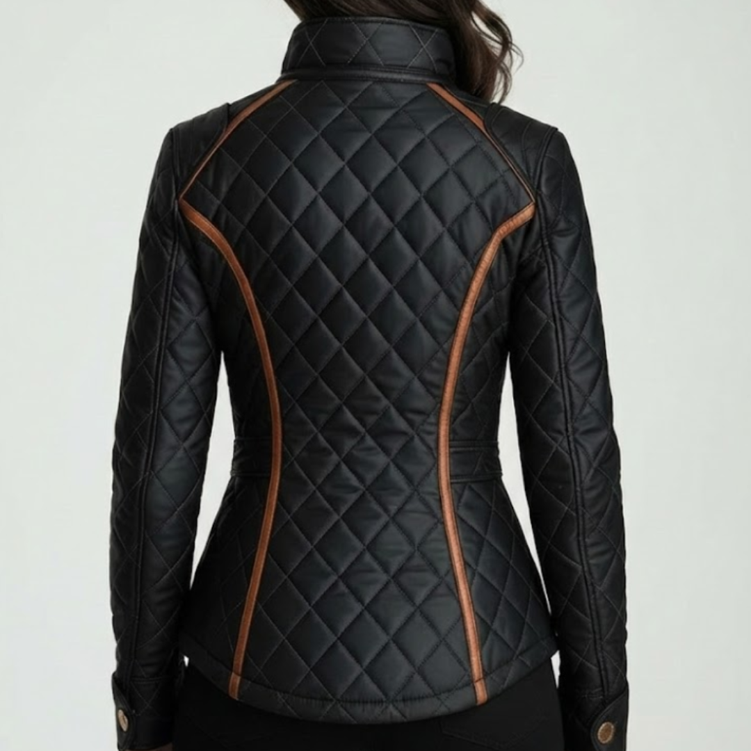 Lillian | Diamantquiltad Fodrad Jacka