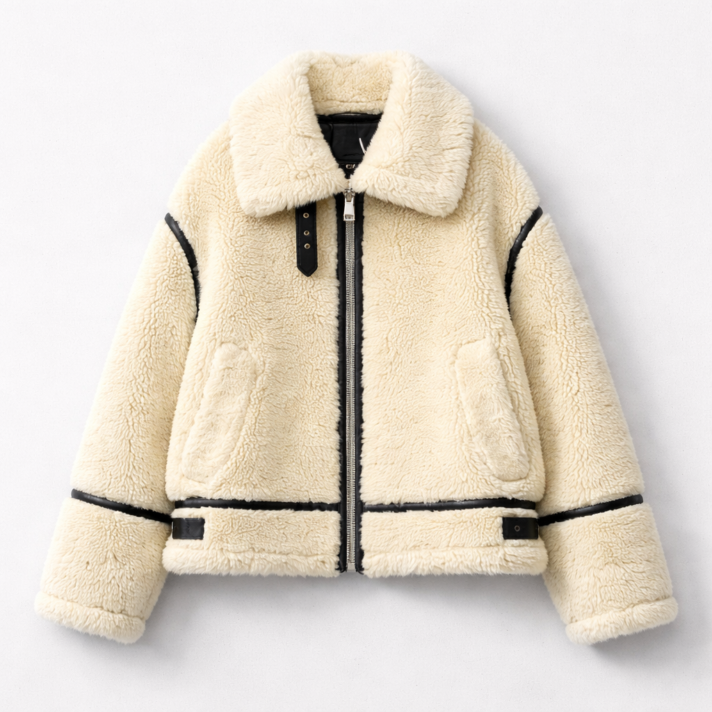 SARA - FLEECEFODRAD JACKA