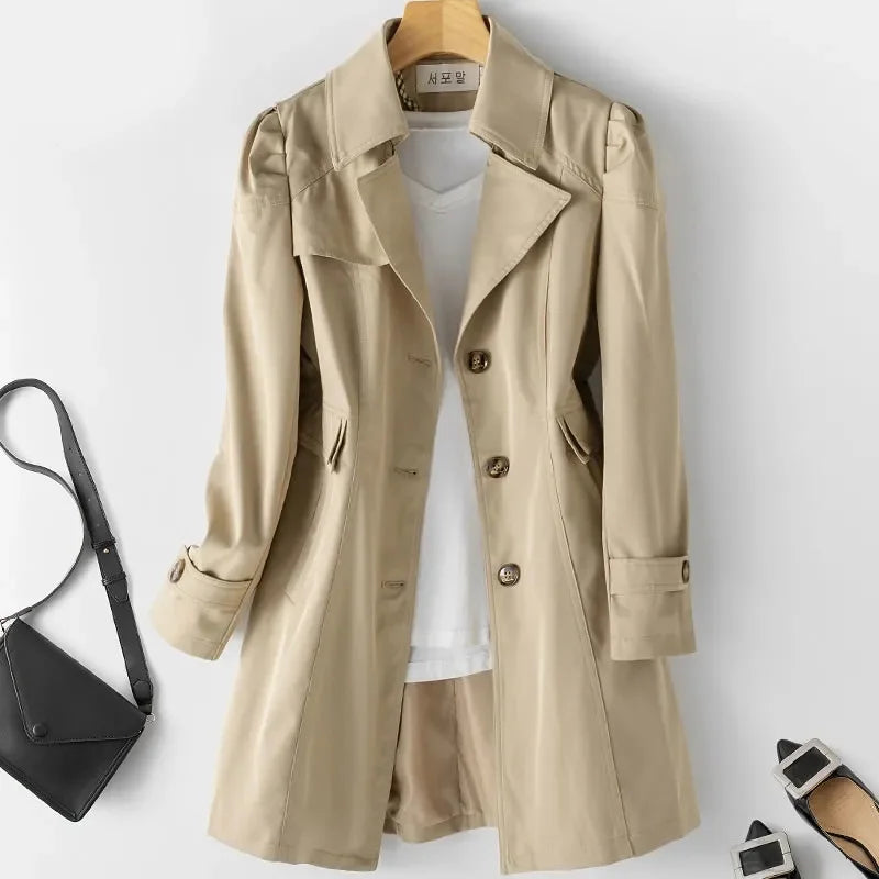 Laurian | Snygg trenchcoat