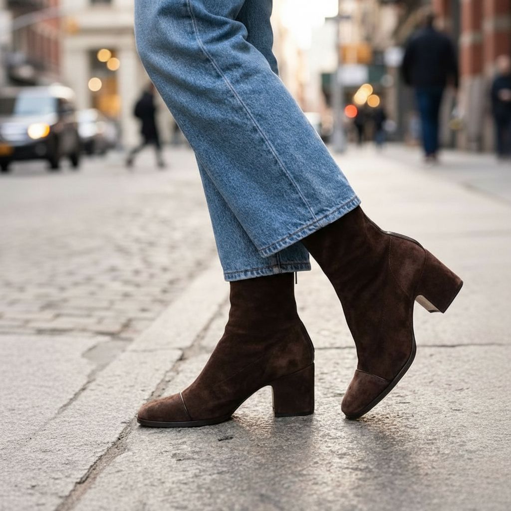 Victoria | Stövlar med fyrkantig tå och klack