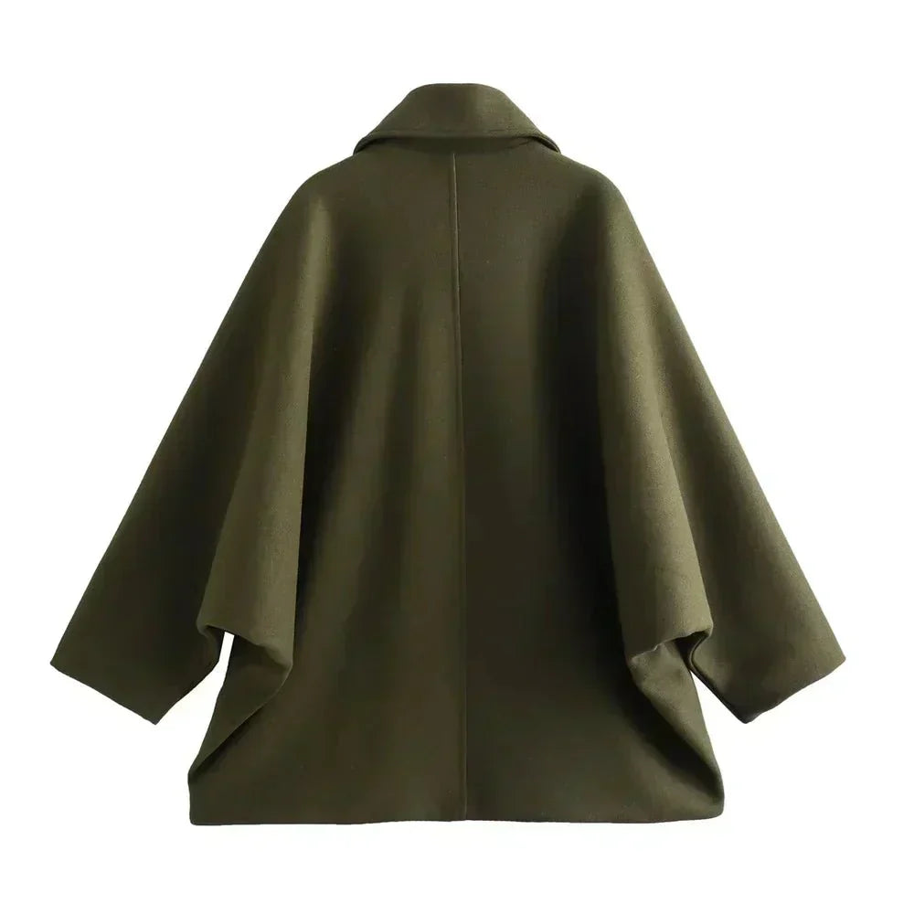 Eliza | Lös kappa med fladdermusärm