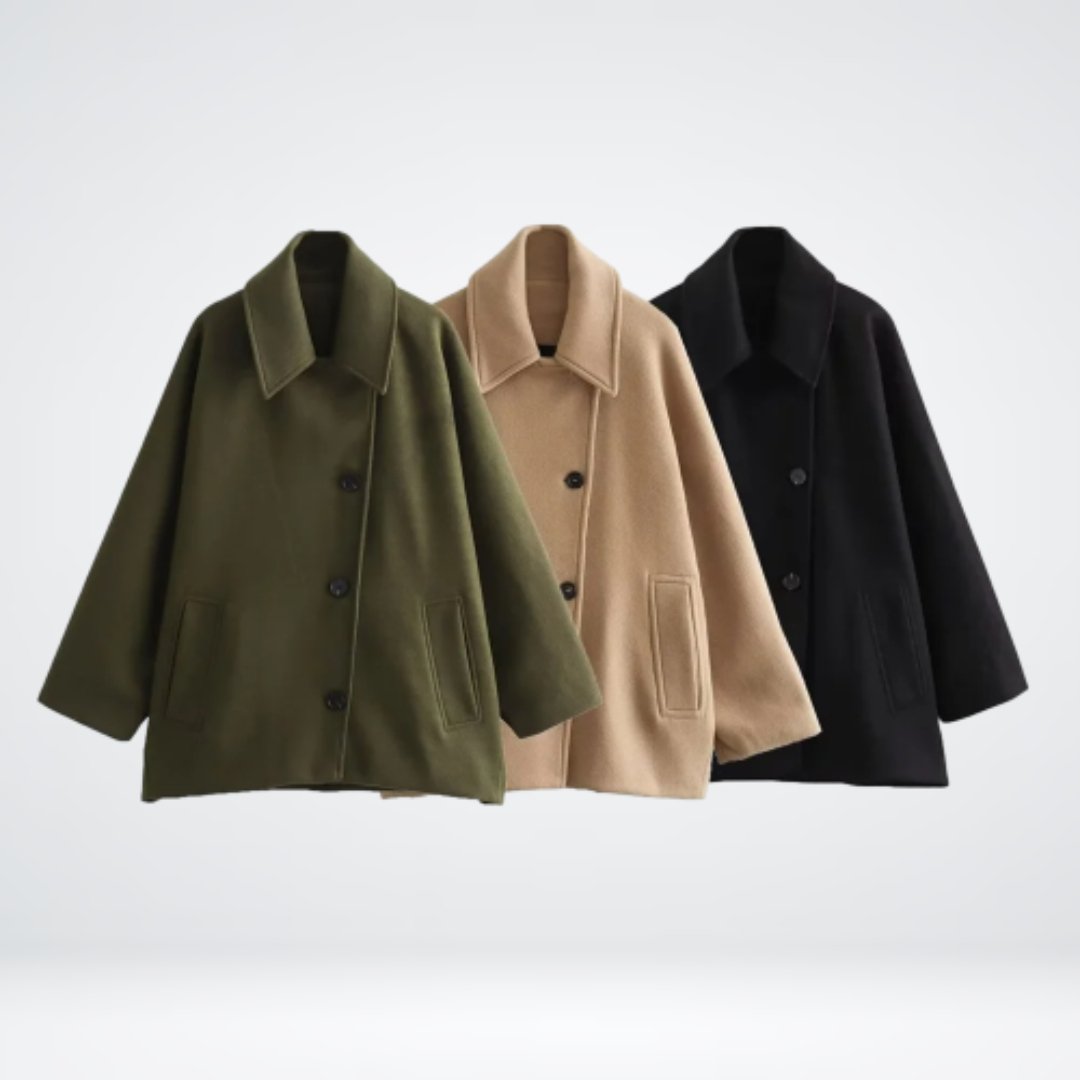 Eliza | Lös kappa med fladdermusärm